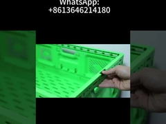 scatole di plastica pieghevole per frutta e verdura scatole pieghevole per lo stoccaggio