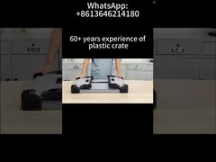 Immagazzinamento Imballaggio Pp Scatole di plastica corrugata pieghevole