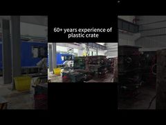 produttore di casse in plastica contenitore di plastica pieghevole stoccaggio impilabile