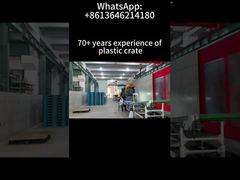 Produttore di casse di plastica Tour della fabbrica Produzione di stampaggio a iniezione e controllo qualità