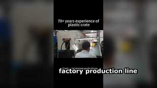 All'interno della nostra fabbrica: produzione di contenitori VDA (Euro Box) e contenitori per scaffali in plastica personalizzati