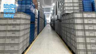 Produttore di casse di plastica - Produzione in fabbrica di imballaggi logistici riutilizzabili