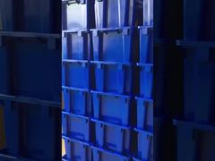 Cassetta in plastica impilabile e annidabile personalizzata | Produttore di casse in plastica OEM per una logistica efficiente