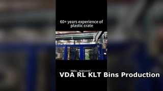 VDA RL-KLT Produzione di contenitori Produttore di contenitori logistici in plastica standard per il settore automobilistico