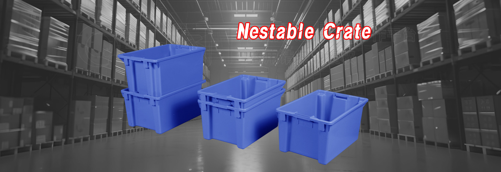 qualità Cassa di plastica pieghevole fabbrica