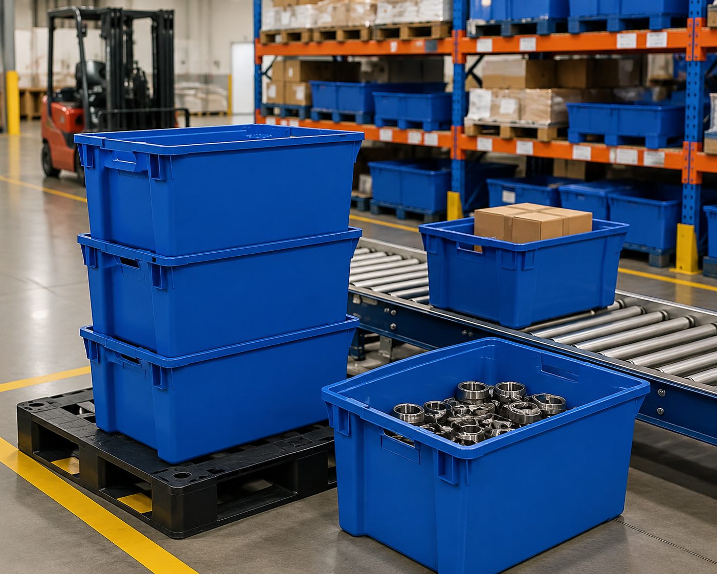 Ultimi blog aziendali su Contenitori in plastica impilabili vs. annidabili: quale contenitore logistico è migliore per la tua catena di approvvigionamento?