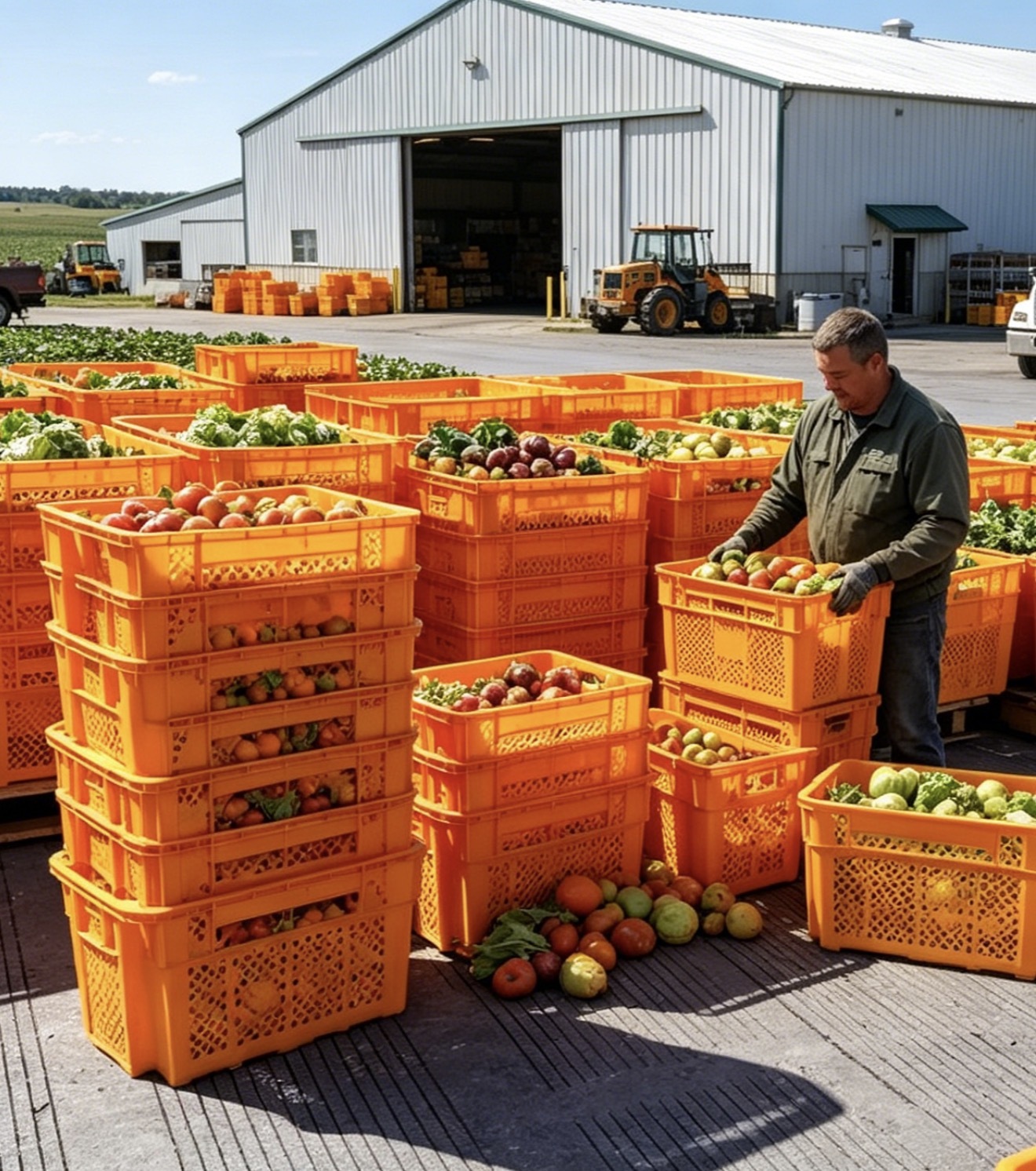 Ultimi blog aziendali su Dal Podere al Centro di Distribuzione: Come i Cassetti di Plastica Riutilizzabili Supportano la Logistica del Cibo Fresco