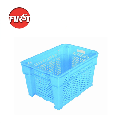 comprare Dimensioni esterne 545*345*250mm Agricoltura Cassa di plastica per il trasporto di ortaggi fabbricazione online