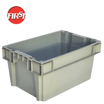 comprare 45L Caste di plastica a colori personalizzabili per facili soluzioni di stoccaggio in magazzino fabbricazione online