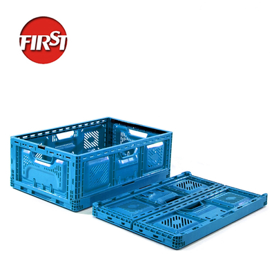 comprare Cassa di plastica pieghevole da 60x40x22 cm per il trasporto di pallet per lo stoccaggio della frutta fabbricazione online