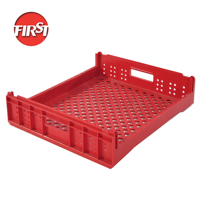 comprare Casella di plastica rettangolare in PP Trasferimento instabile Cassa di stoccaggio Risparmio di spazio 510x450x105mm fabbricazione online