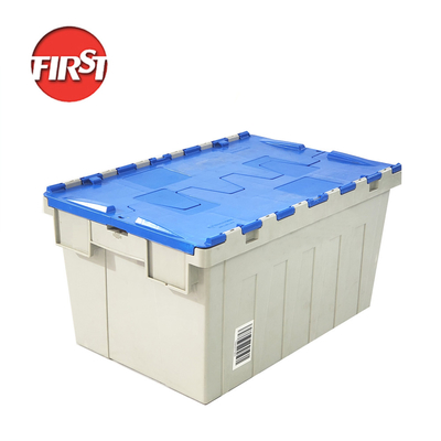 comprare Stile Massiccio FIRST 600*400*315mm Stoccaggio mobile Cassa di plastica instabile e impilabile con coperchio fabbricazione online
