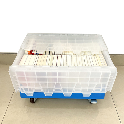 comprare Stack Nest Turnover Contenitore con coperchio attaccato La soluzione perfetta per lo stoccaggio in magazzino fabbricazione online