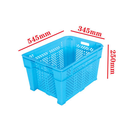 comprare Produttore di casse di stoccaggio impilabili e nidificabili in plastica ventilata in PP fabbricazione online