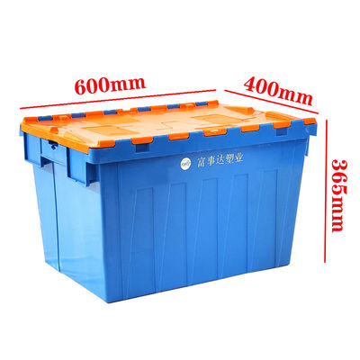 acquistare 600×400 Contenitore con coperchio impilabile e riutilizzabile in plastica Produttore fabbricazione online