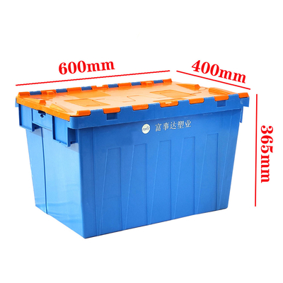 comprare Cassa di Trasloco Impilabile in Plastica Resistente con Coperchio fabbricazione online