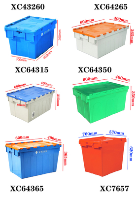 comprare Contenitore di stoccaggio con coperchio attaccato cassa instabile 600*400*315mm Portafoglio pesante con coperchio a cerniera fabbricazione online
