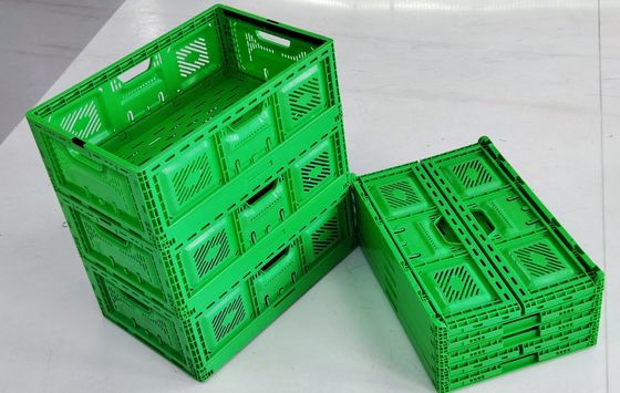 comprare Cassa Pieghevole in Plastica per Verdure Impilabile e Ripiegabile fabbricazione online