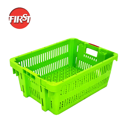 Cassa di contenitori in plastica agricola per ortaggi e frutta impilabile