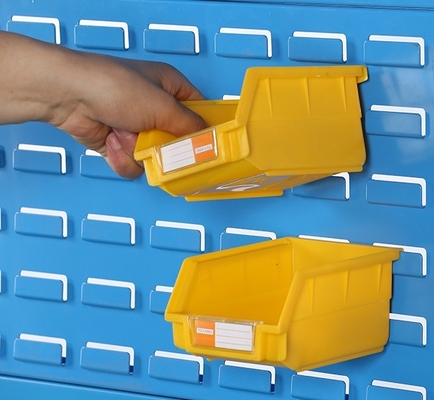 Contenitori di plastica appesi per scaffalature Ricambi contenitori di utensili Immagazzinaggio industriale Immagazzinaggio