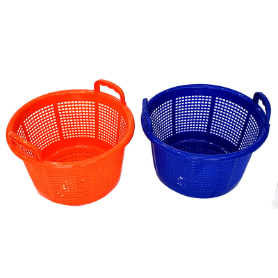 Supermercato Cesto di stoccaggio a maglia di plastica impilabile per raccolta di frutta