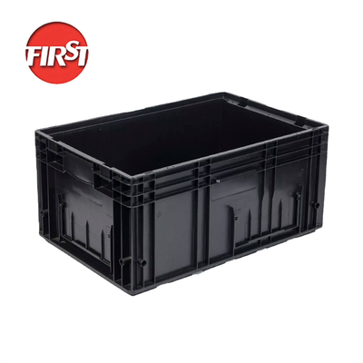 600x400mm VDA Plastic Turnover Box KLT Iniezione impilabile Riciclo PP EUR Contenitori di plastica