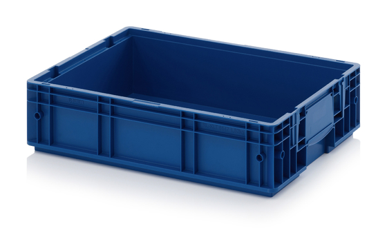 600x400mm VDA Plastic Turnover Box KLT Iniezione impilabile Riciclo PP EUR Contenitori di plastica