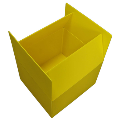 Dolly di plastica per scatole di tote magazzino industriale impilabile